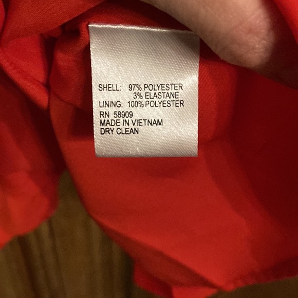 Gianni Bini Ivy Tie Front Puff Sleeve Red Mini Dress NEW - Picture 6 of 14